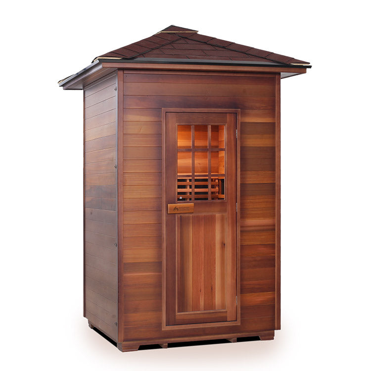 Enlighten MoonLight 2-Person Traditional Indoor Sauna