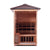 Enlighten MoonLight 2-Person Traditional Indoor Sauna
