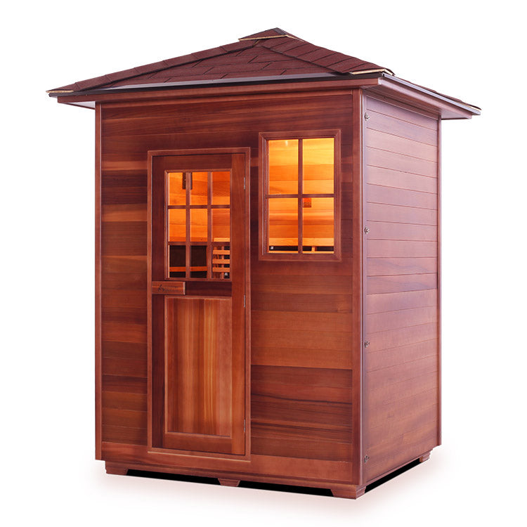 Enlighten MoonLight 3-Person Traditional Indoor Sauna