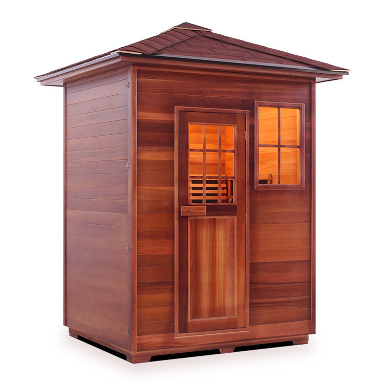 Enlighten MoonLight 3-Person Traditional Indoor Sauna