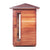 Enlighten Rustic 2-Person Full Spectrum Infrared Sauna