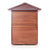 Enlighten Rustic 4-Person Corner Full Spectrum Infrared Sauna