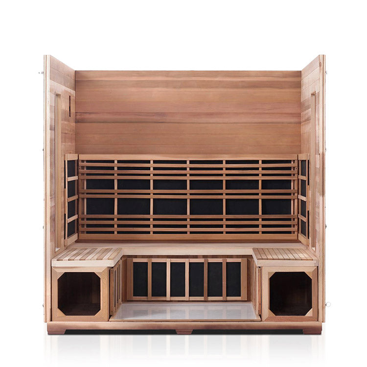 Enlighten Rustic 5-Person Full Spectrum Infrared Sauna