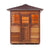 Enlighten Sapphire 4-Person Hybrid Infrared/Traditional Sauna