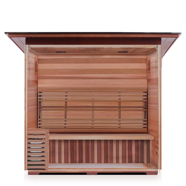 Enlighten Sapphire 4-Person Hybrid Infrared/Traditional Sauna