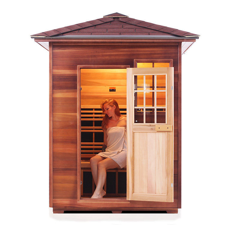 Enlighten Sauna Sierra 3 Full Spectrum Infrared Sauna