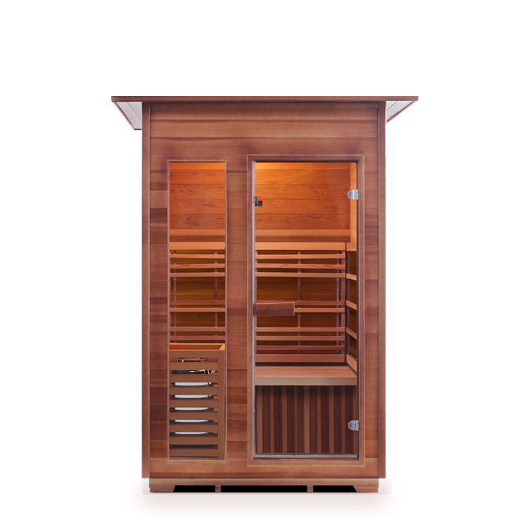 Enlighten SunRise 2-Person Traditional Indoor Sauna