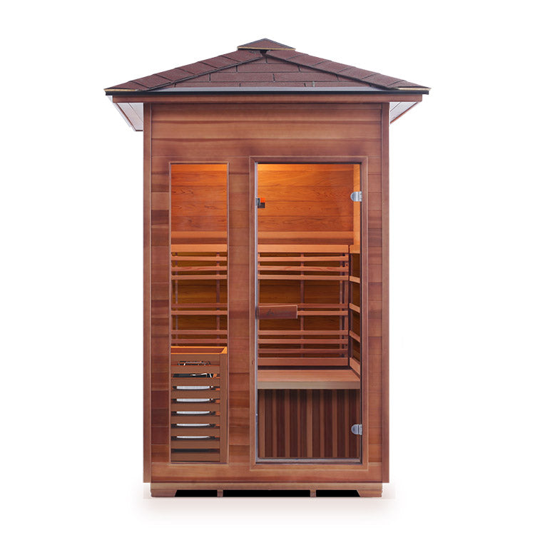 Enlighten SunRise 2-Person Traditional Indoor Sauna
