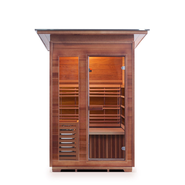 Enlighten SunRise 2-Person Traditional Indoor Sauna