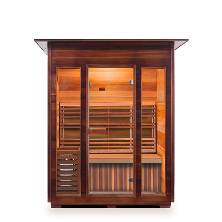 Enlighten SunRise 3-Person Traditional Dry Sauna