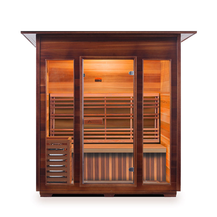 Enlighten SunRise 4-Person Traditional Indoor Sauna