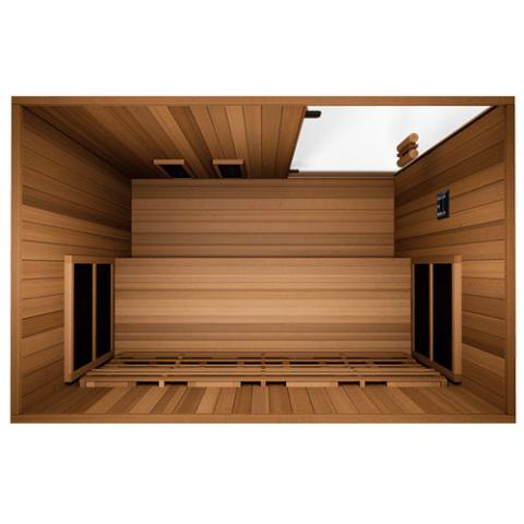 Finnmark FD-3 Infrared Sauna for 4 – Full Spectrum Heat & Cedar Interior