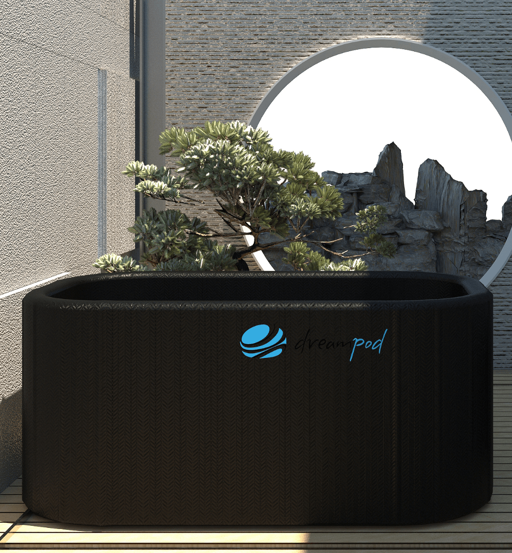 Dreampod Flex Ice Bath – Portable Cold Plunge Tub with Insulated Walls and Anti-Slip Base