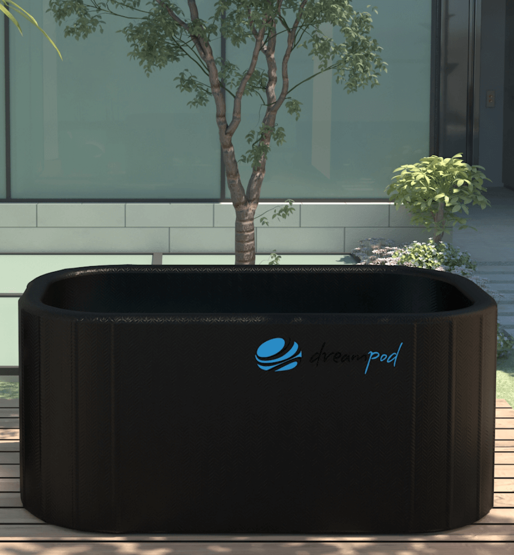Dreampod Flex Ice Bath – Portable Cold Plunge Tub with Insulated Walls and Anti-Slip Base