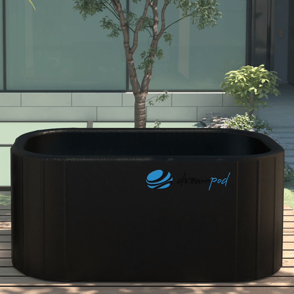 Dreampod Ice Bath Flex with Chiller – Portable Cold Plunge Tub for Recovery & Wellness