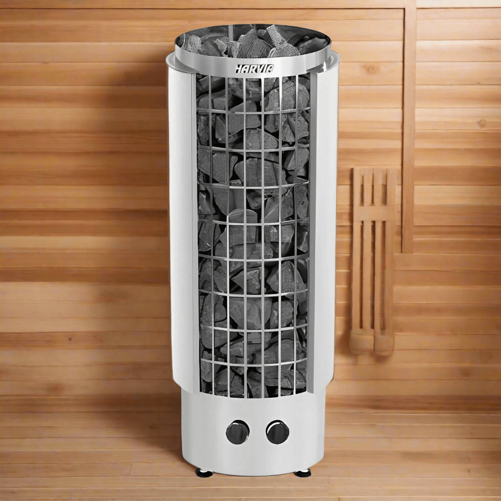 Harvia Cilindro PC90 9kW pillar electric sauna heater, product photo