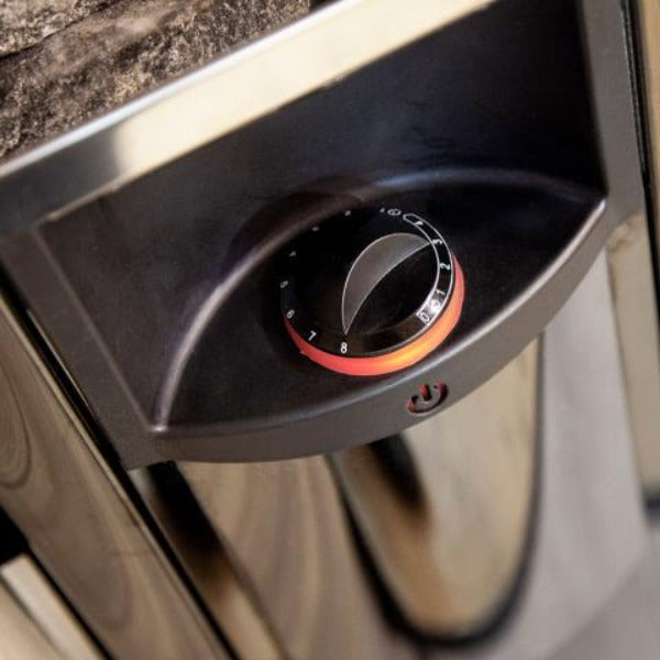 Harvia SW60 The Wall 6kW Electric Sauna Heater - Black Stainless Steel