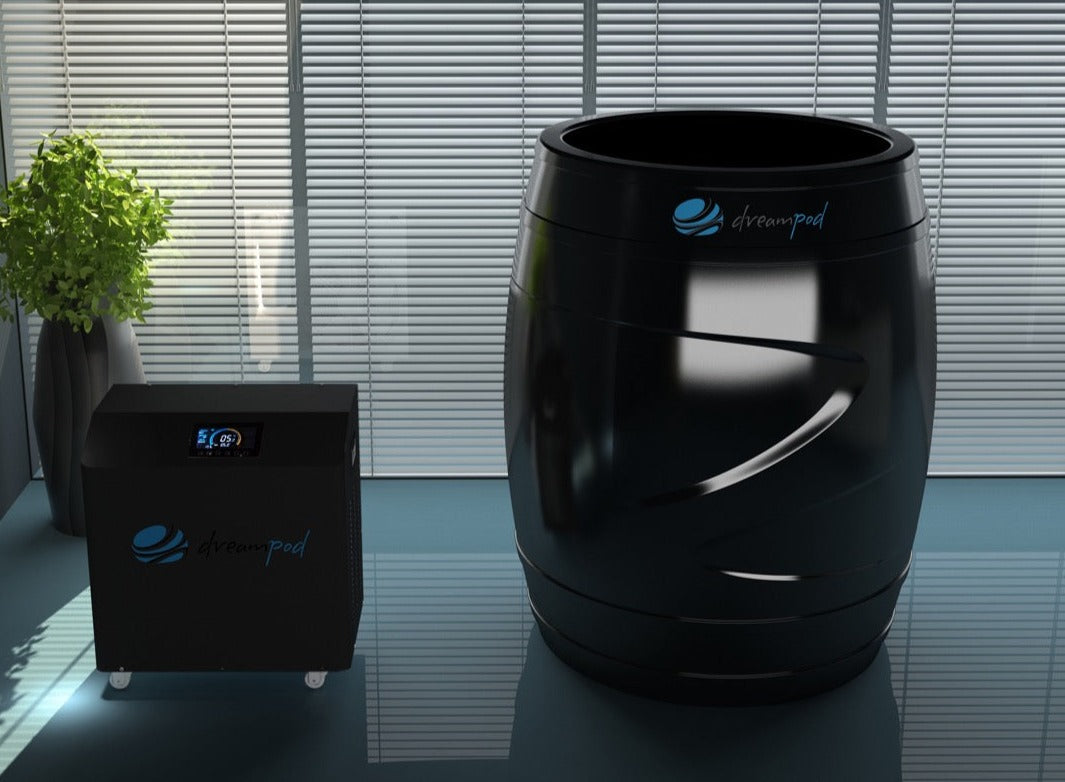 Dreampod Cold Plunge Barrel with Chiller – Compact, Insulated Ice Bath for Home Recovery