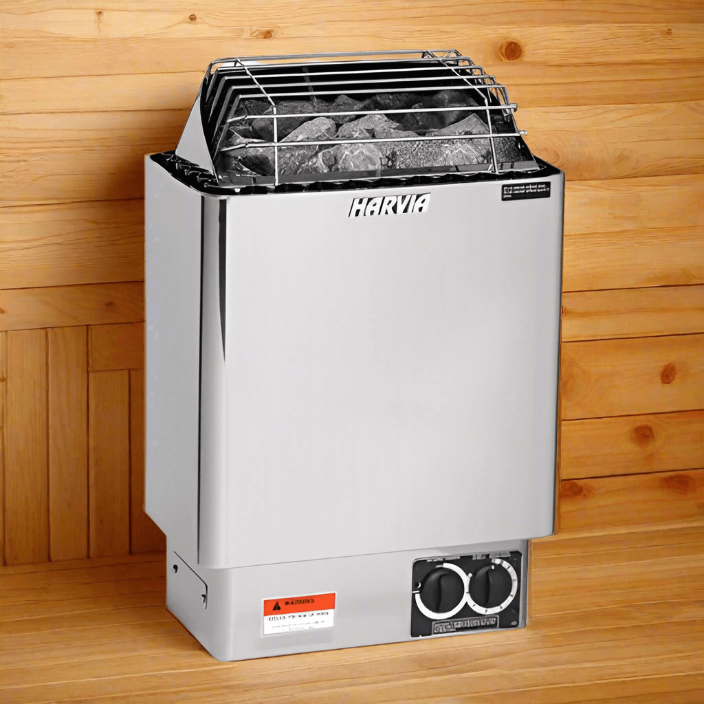 Harvia KIP80B 8kW electric sauna heater, product photo
