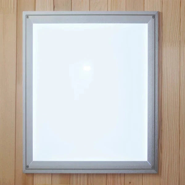 Maxxus Golden Design “Montilemar” 3-Person Near Zero EMF FAR Infrared Sauna – Red Cedar (MX-K306-01-ZF)