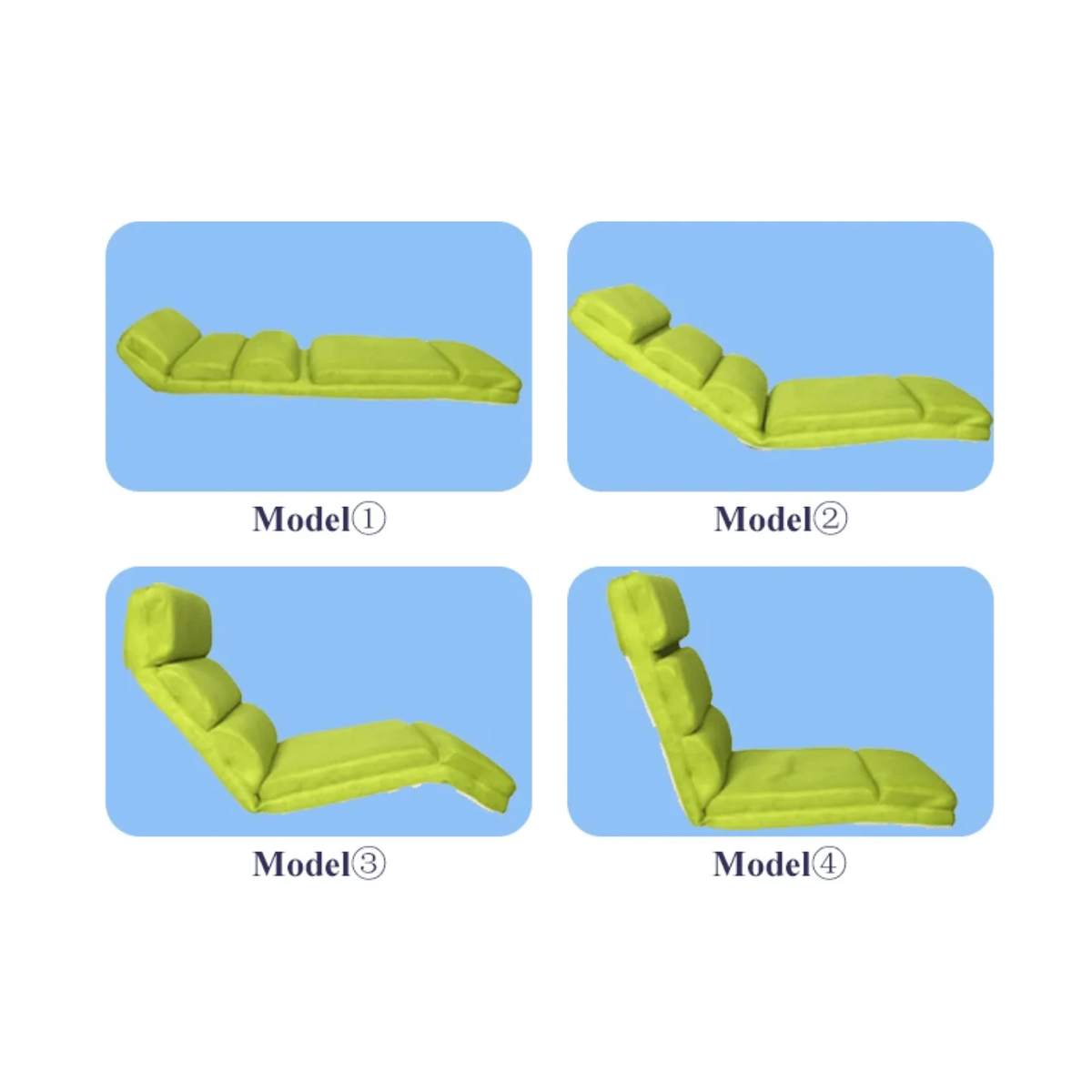 Macy-Pan ST1700 Compact Sitting Hyperbaric Chamber – four folding chair positions