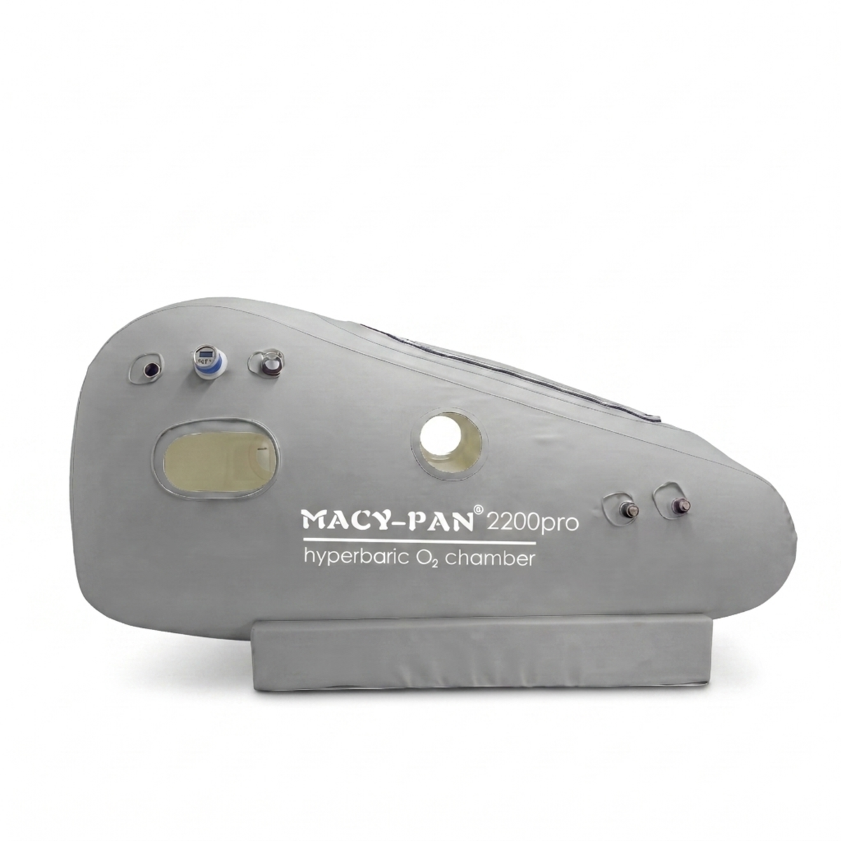 Macy-Pan ST2200 Pro Two-Person Sitting Hyperbaric Chamber – gray chamber