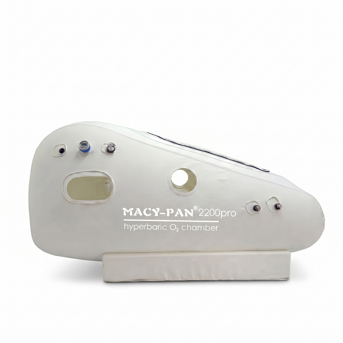 Macy-Pan ST2200 Pro Two-Person Sitting Hyperbaric Chamber – white chamber