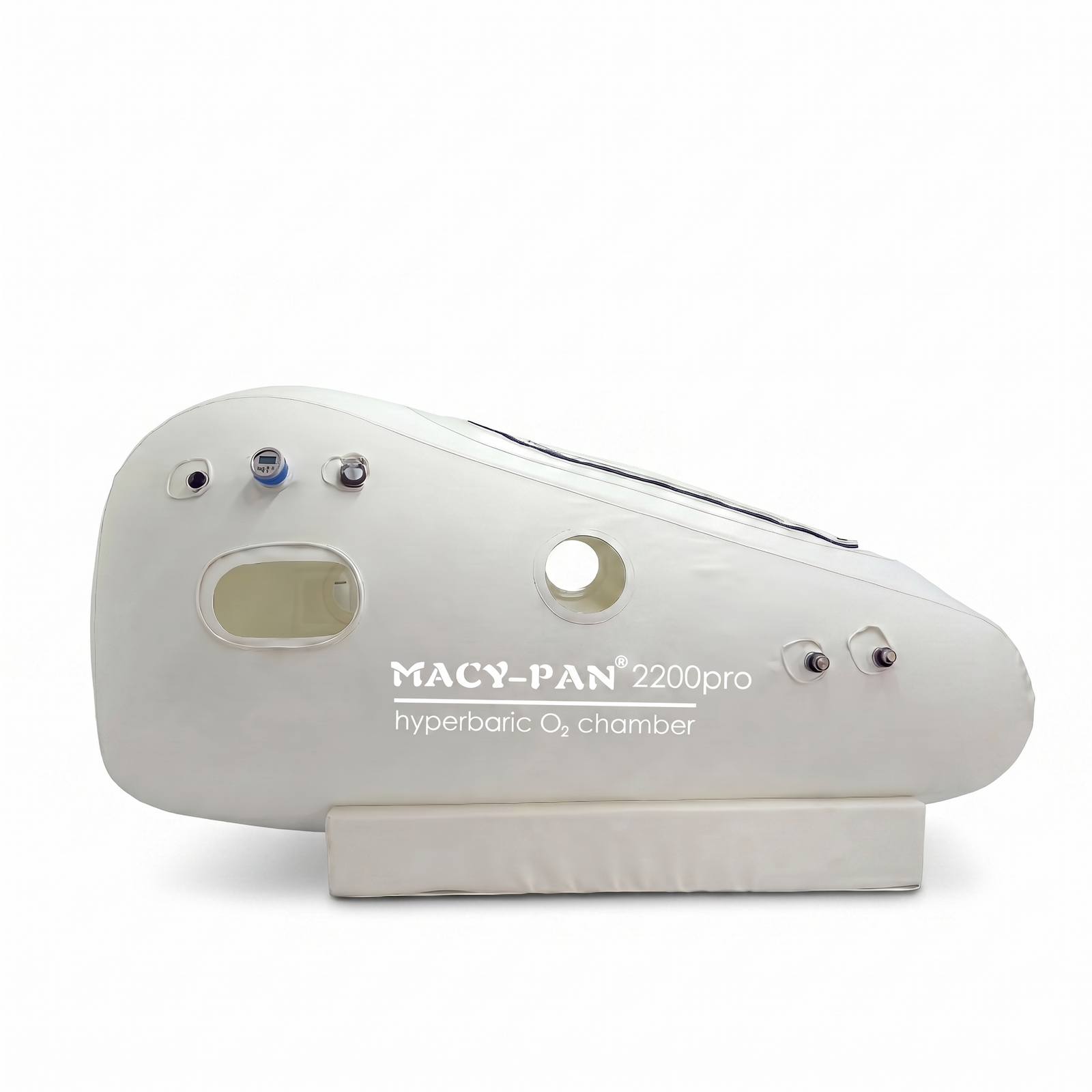 Macy-Pan ST2200 Pro Two-Person Sitting Hyperbaric Chamber – white chamber