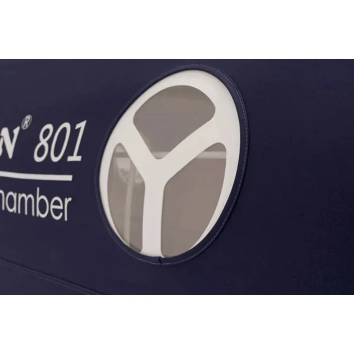 Macy-Pan ST801 Soft Lying Hyperbaric Chamber – close-up of the round window