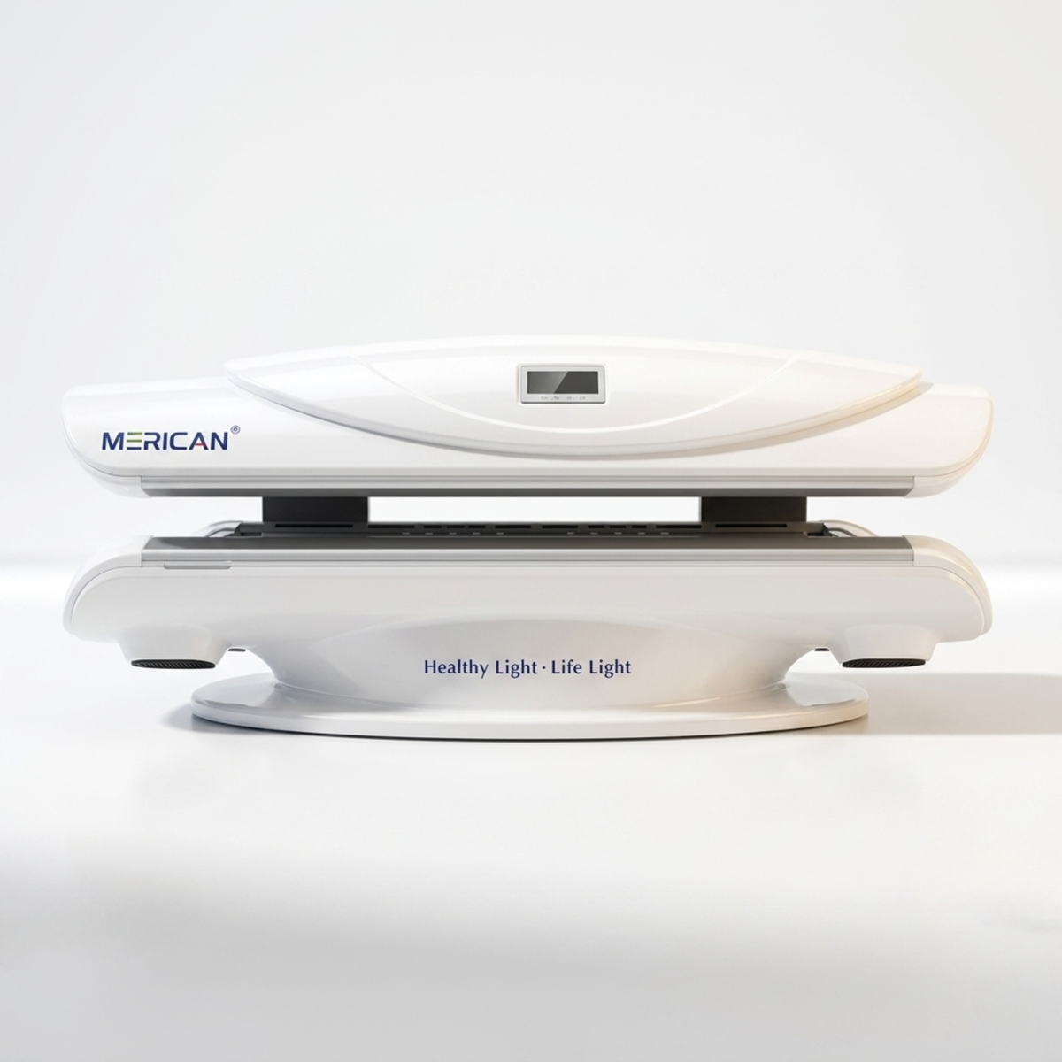 Merican MMB Plus Whole-Body Red Light Therapy Bed – white bed front view