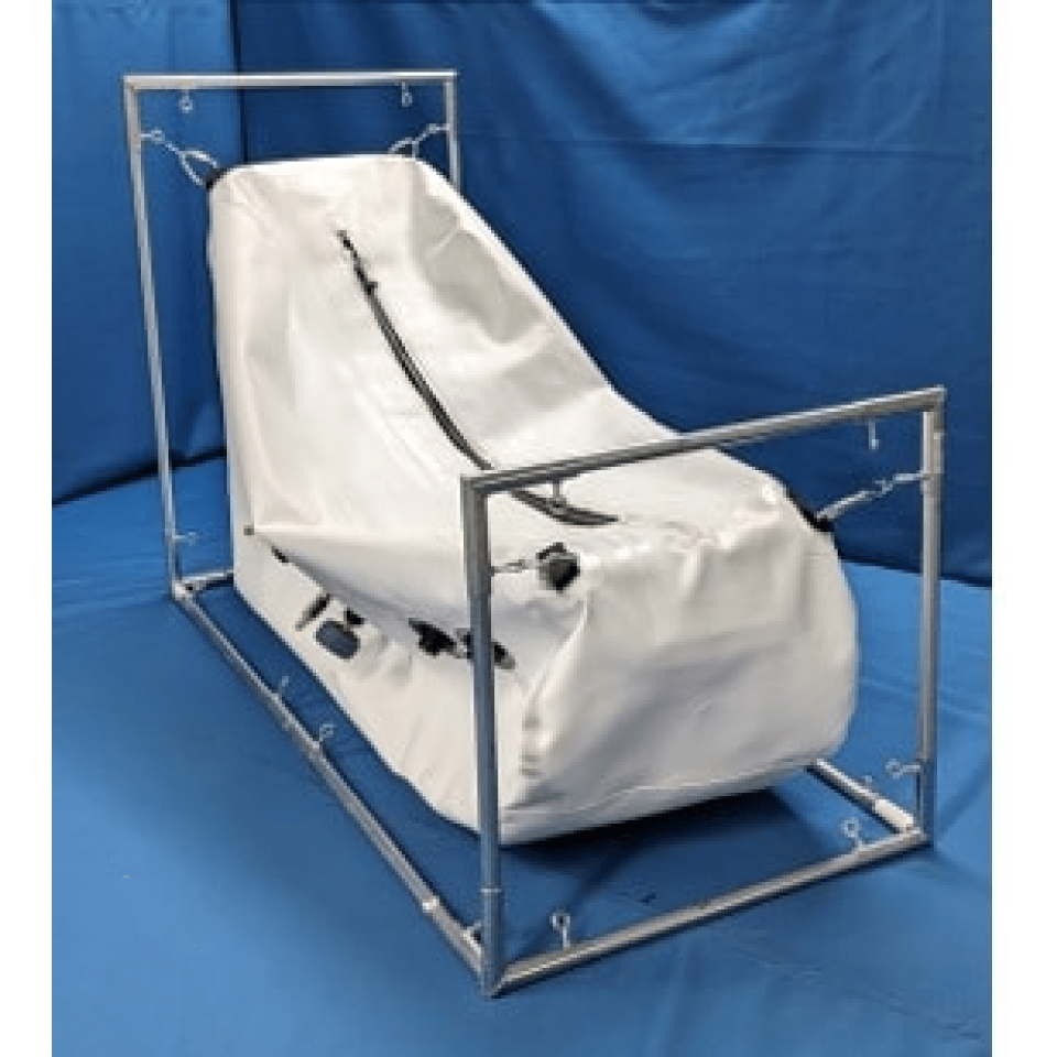 Newtowne C4 Portable Shoe Hyperbaric Chamber – chamber with the entry closed