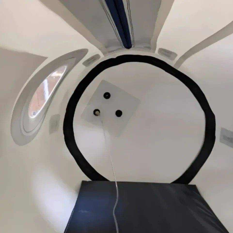 Newtowne Hyperbarics C4-27 Home Hyperbaric Chamber – view from inside the chamber