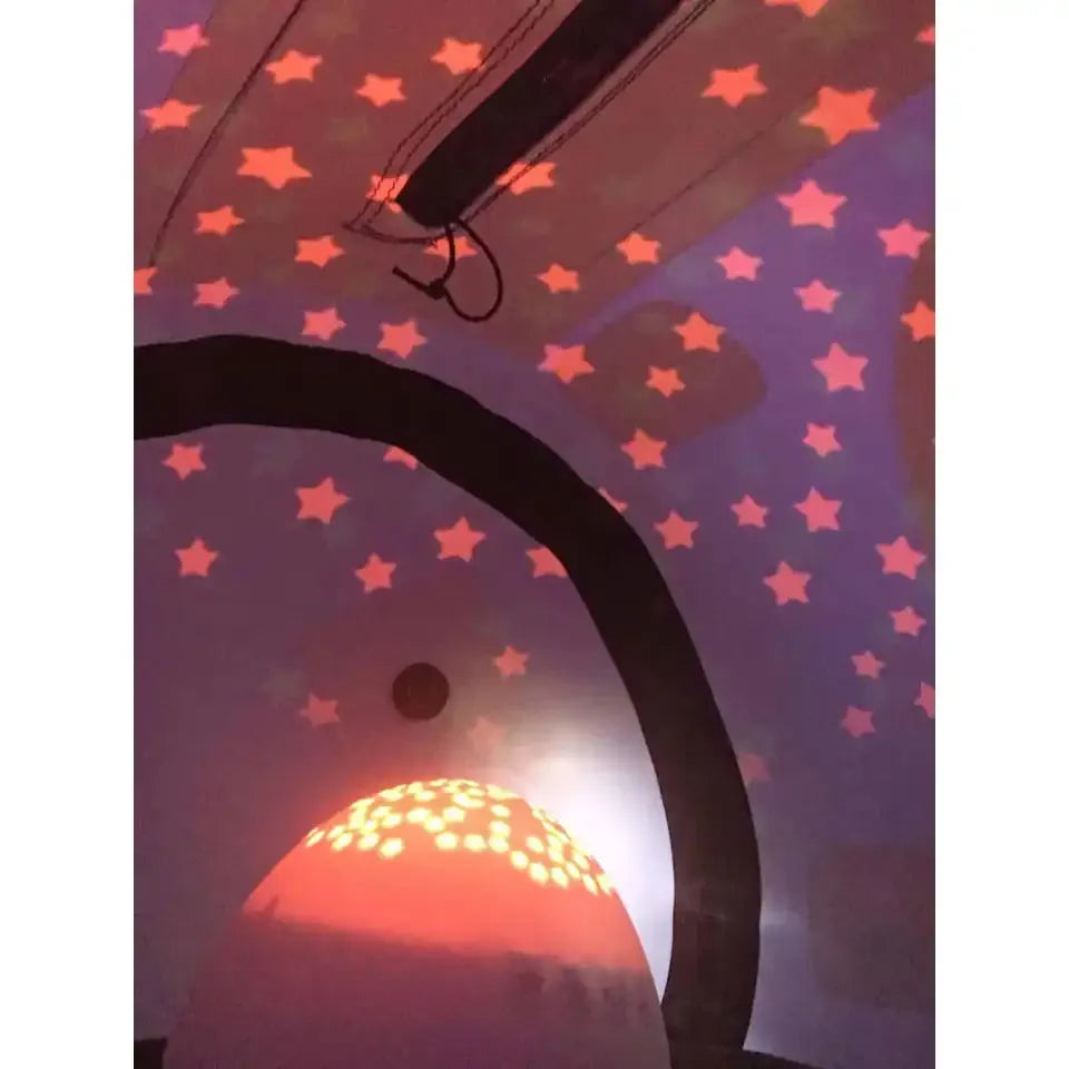 Newtowne Hyperbarics C4-40 Home Hyperbaric Chamber – starry light projection inside the chamber