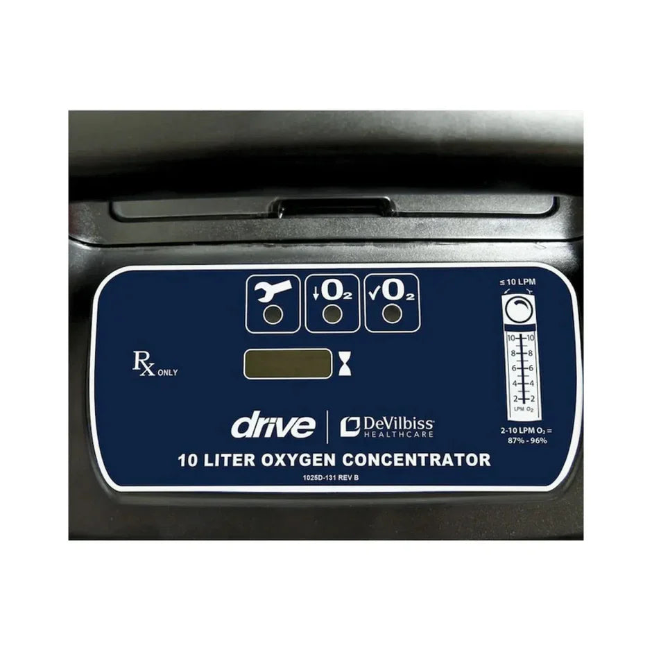 Newtowne Long Shoe Hyperbaric Chamber – oxygen concentrator control label