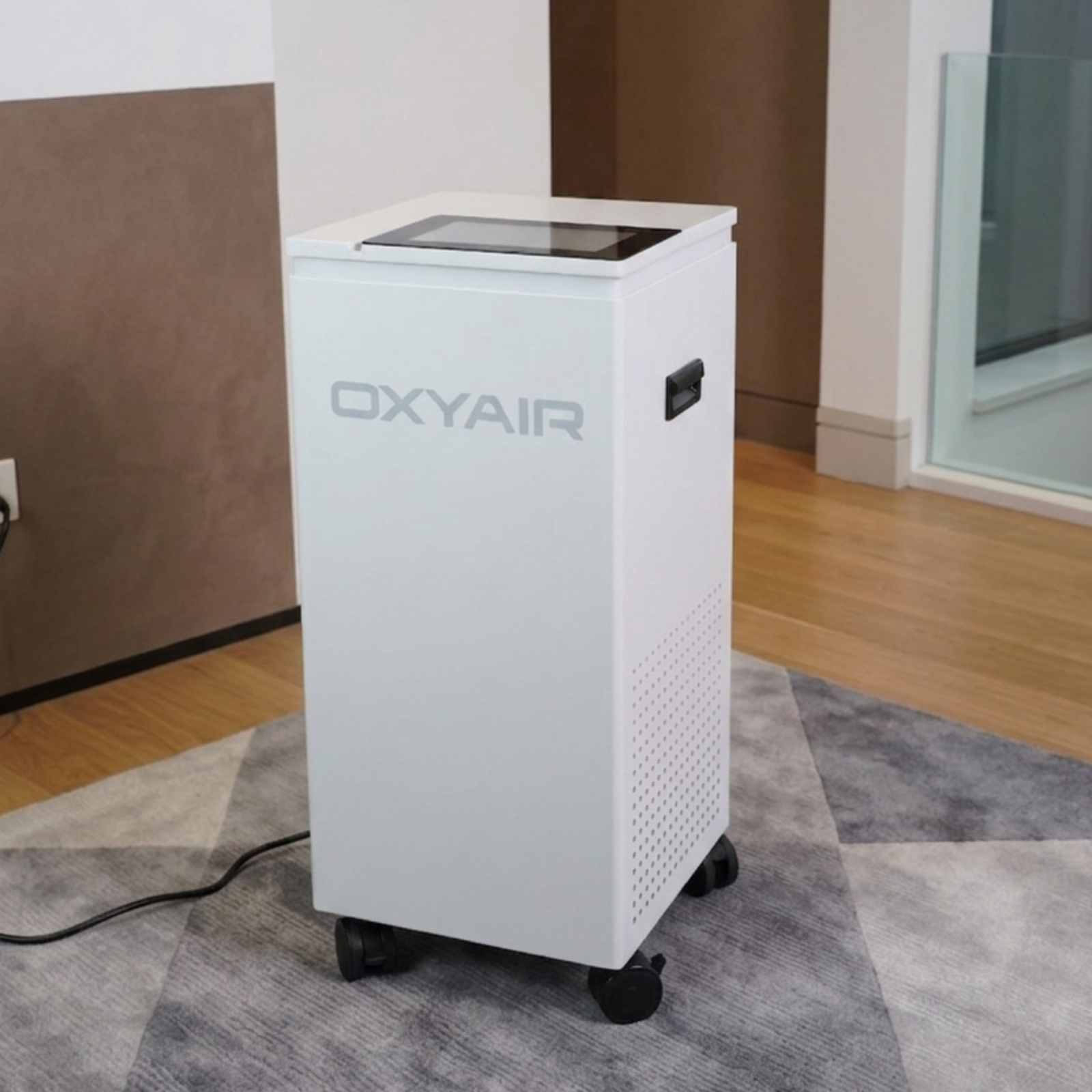 Oxyair OLV-RW01 Wheelchair-Accessible Hyperbaric Chamber – machine with a touchscreen
