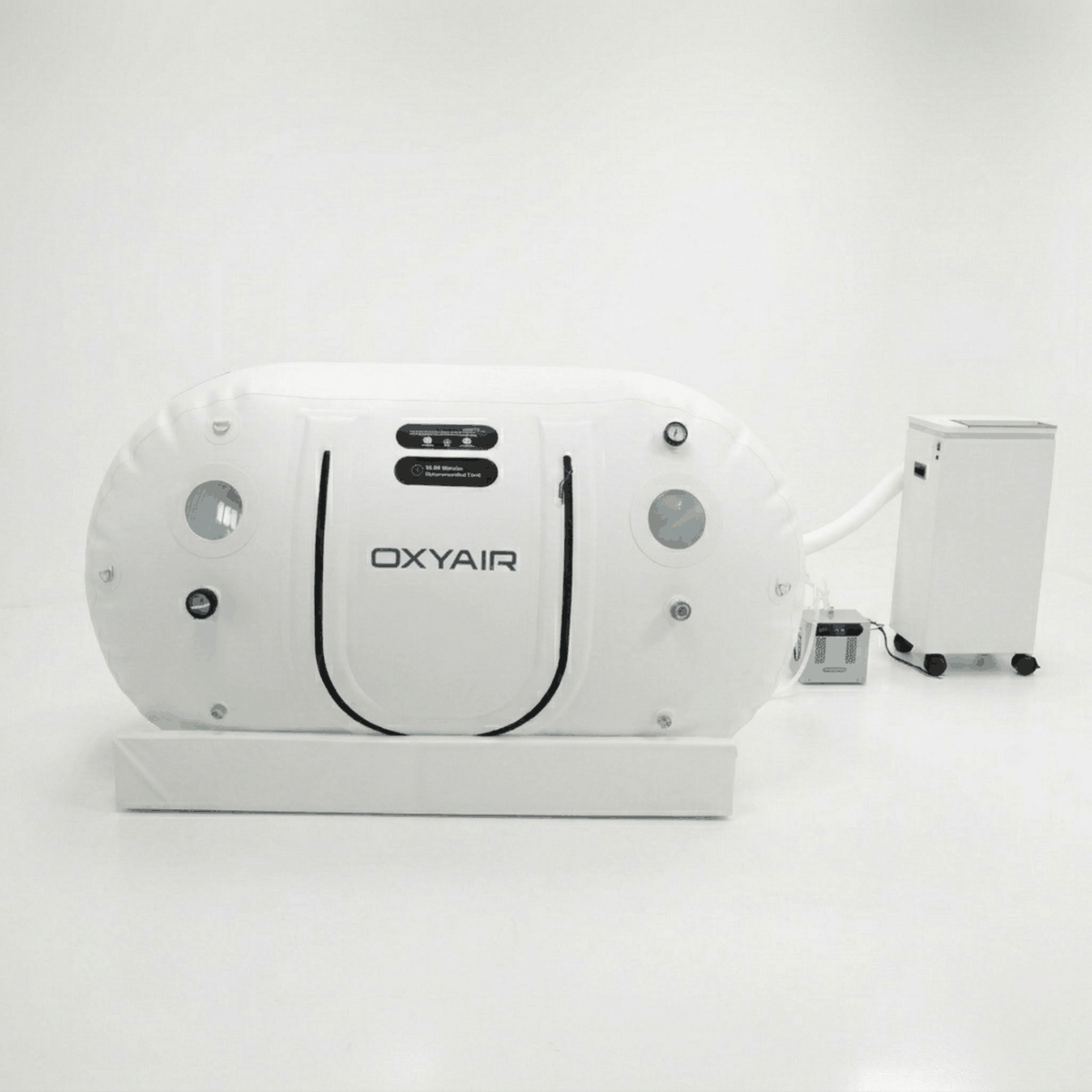 Oxyair OLV-RZT01 Soft Hyperbaric Chamber – white soft chamber on a white background