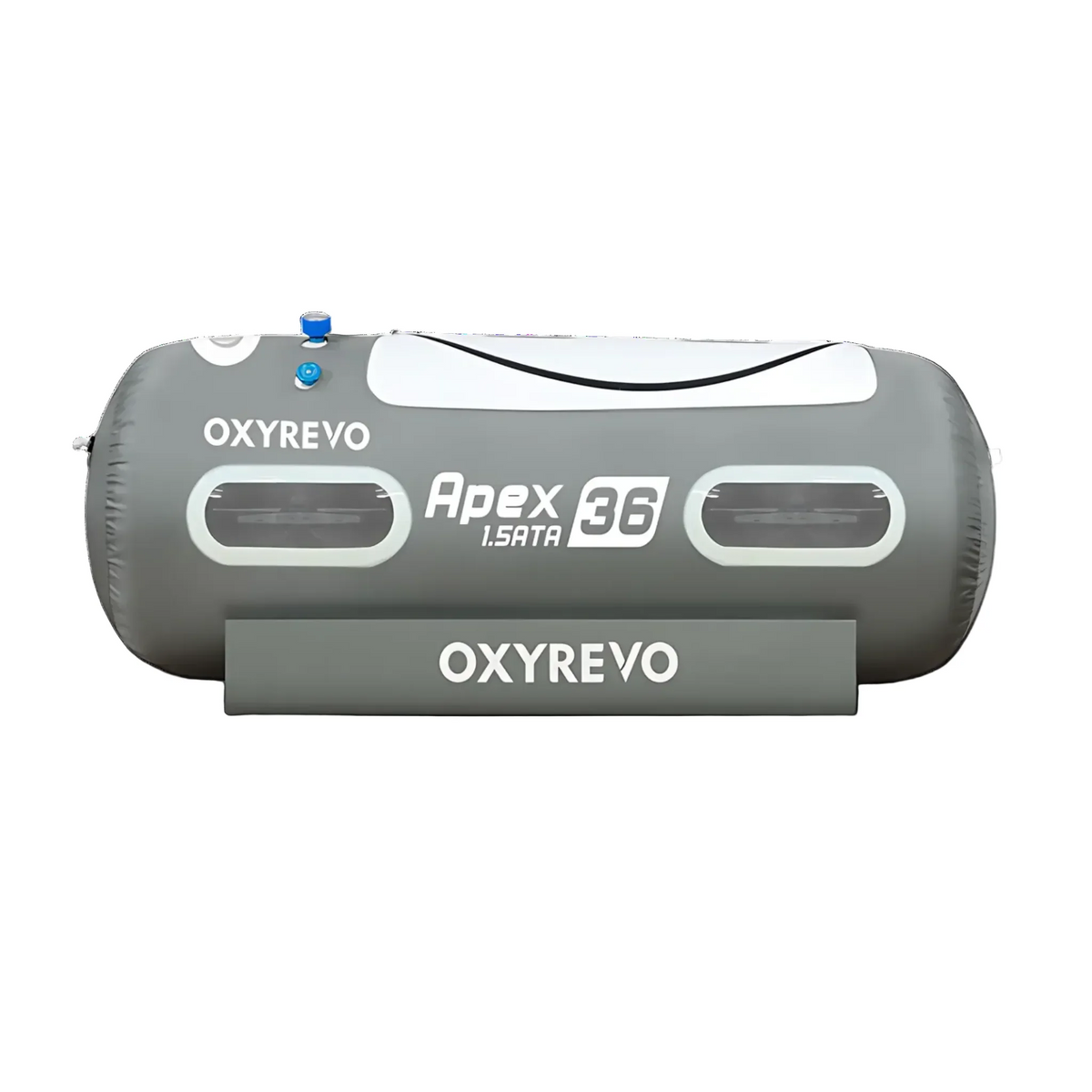OxyRevo Apex36 Portable Soft Hyperbaric Chamber – chamber front view
