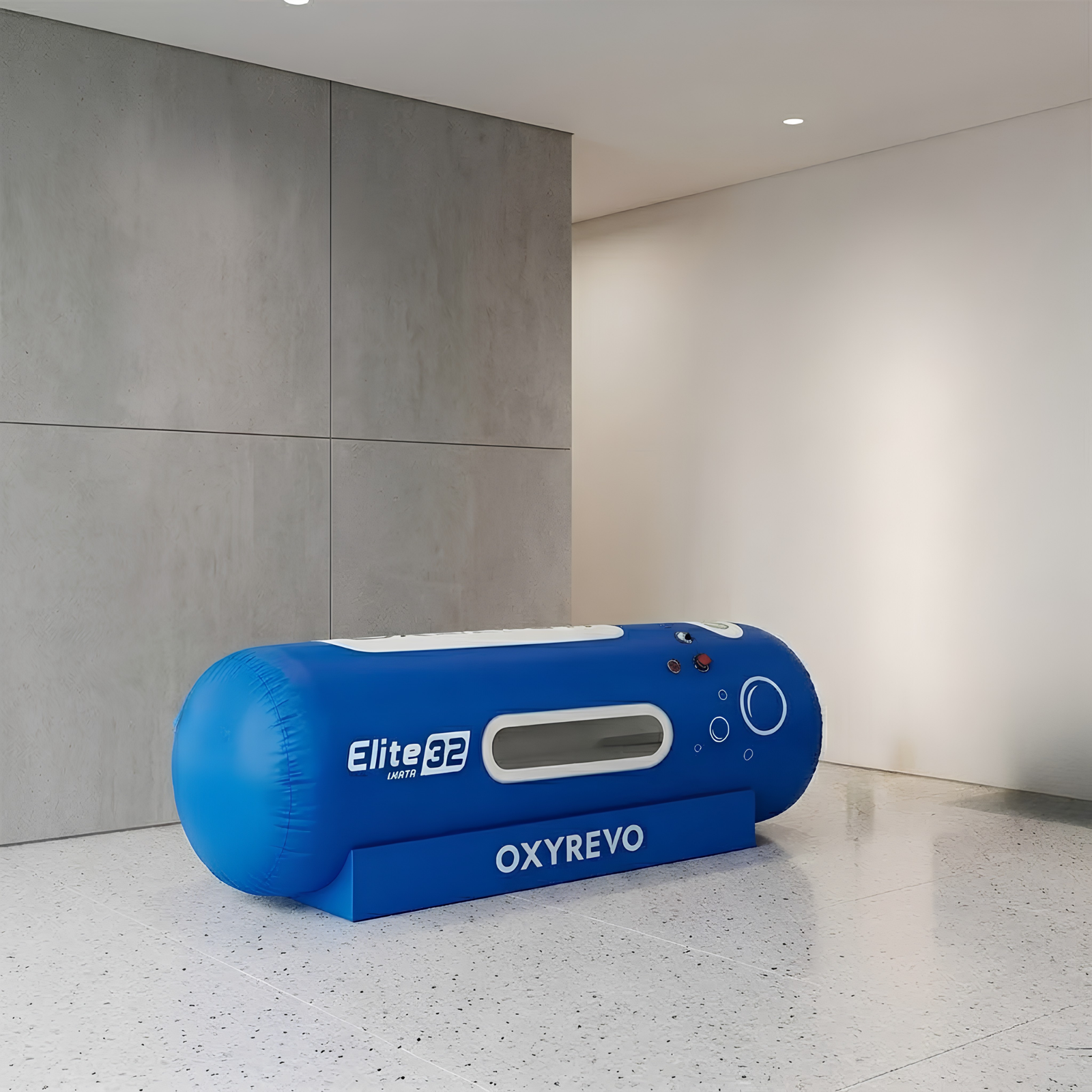 OxyRevo Elite32 Portable Soft Hyperbaric Chamber – blue chamber