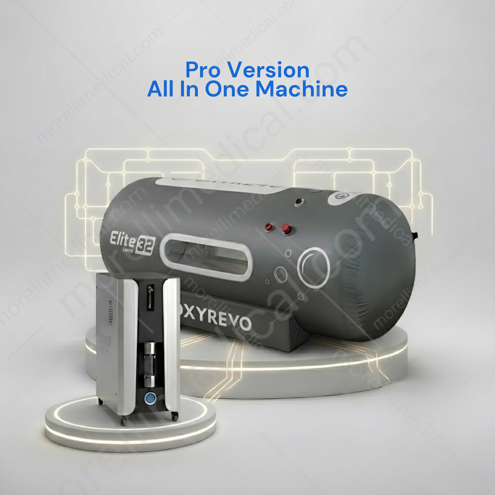 OxyRevo Elite32 Portable Soft Hyperbaric Chamber – pro all-in-one machine
