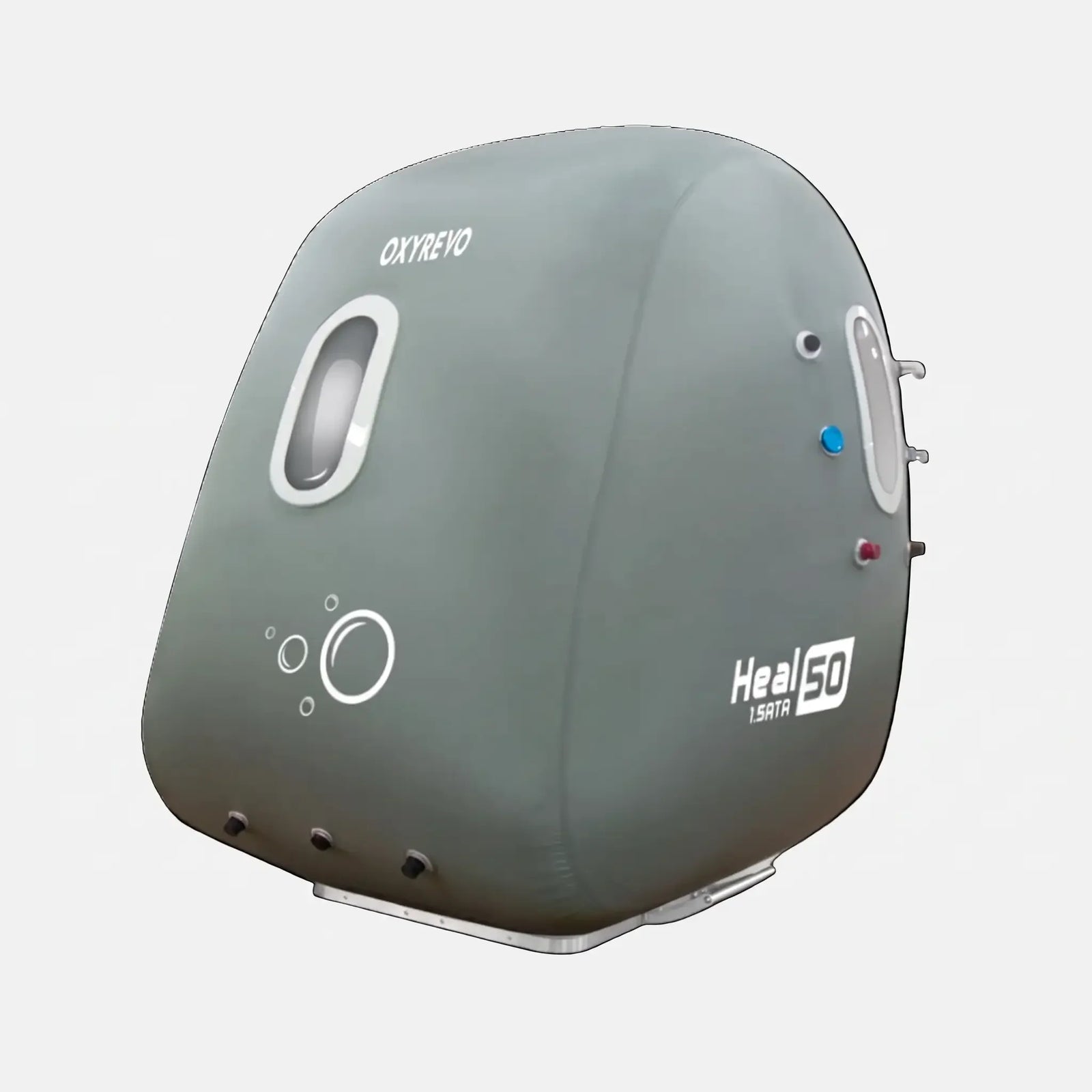 OxyRevo Heal50 Wheelchair-Accessible Soft Hyperbaric Chamber – chamber side view