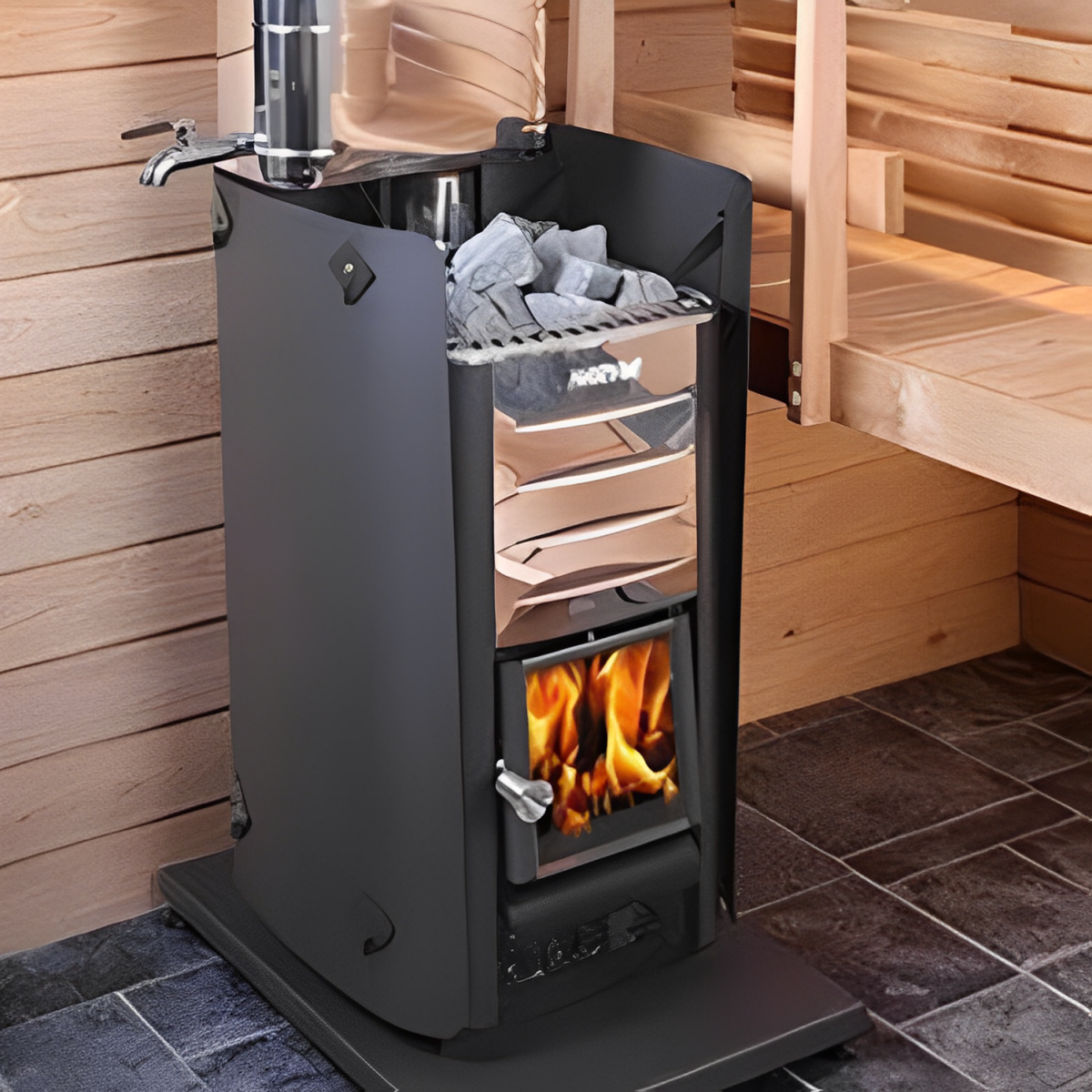 Harvia Pro 20 24kW wood-burning sauna stove