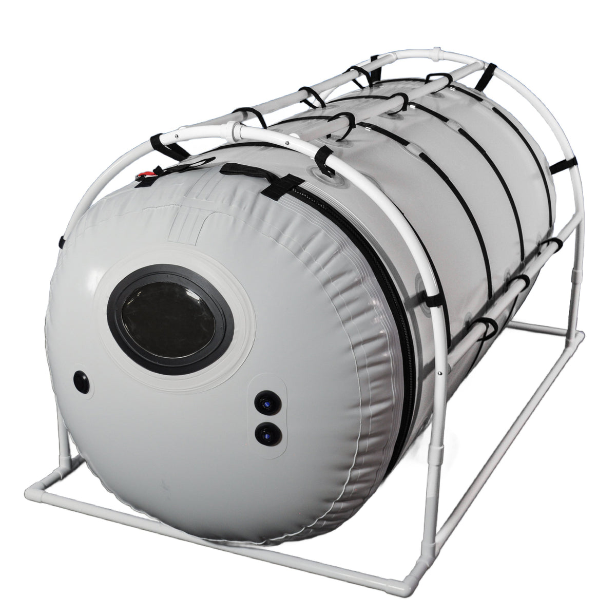 Summit to Sea Grand Dive Pro 46" Hyperbaric Chamber – front view with round viewing window