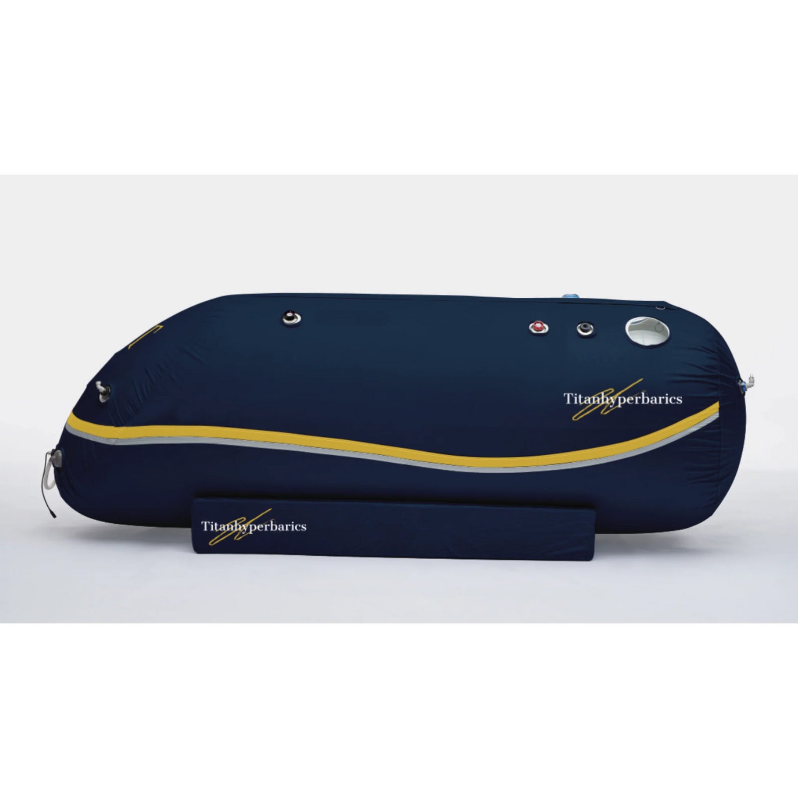 Titan Hyperbarics SMART Portable Soft Hyperbaric Chamber – chamber from the other side
