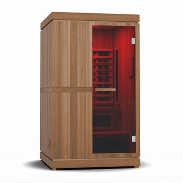 Finnmark FD-4 2-Person Indoor Hybrid Sauna – Infrared & Steam Combo