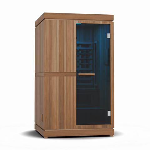 Finnmark FD-4 2-Person Indoor Hybrid Sauna – Infrared & Steam Combo