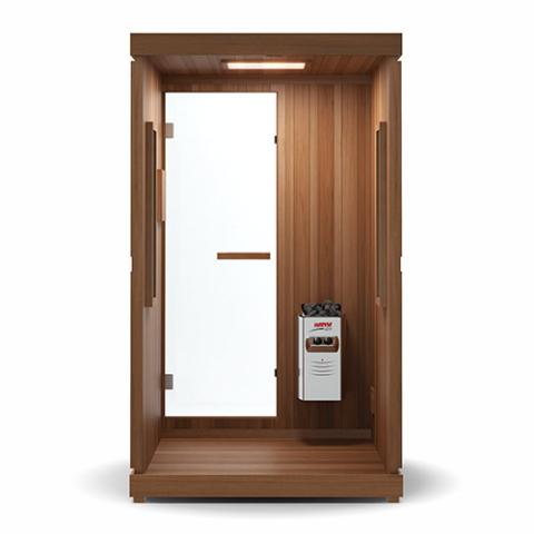 Finnmark FD-4 2-Person Indoor Hybrid Sauna – Infrared & Steam Combo