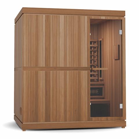 Finnmark FD-5 Trinity XL 4-Person Hybrid Sauna – Infrared & Steam Combo