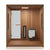 Finnmark FD-5 Trinity XL 4-Person Hybrid Sauna – Infrared & Steam Combo