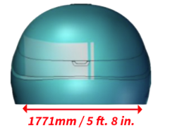 Dreampod Vmax Float Pod – Oversized Float Tank for Athletes, Larger Users & Accessibility Needs