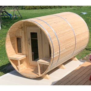 Dundalk Leisurecraft Tranquility Outdoor Sauna - 4 Person - CTC2345W